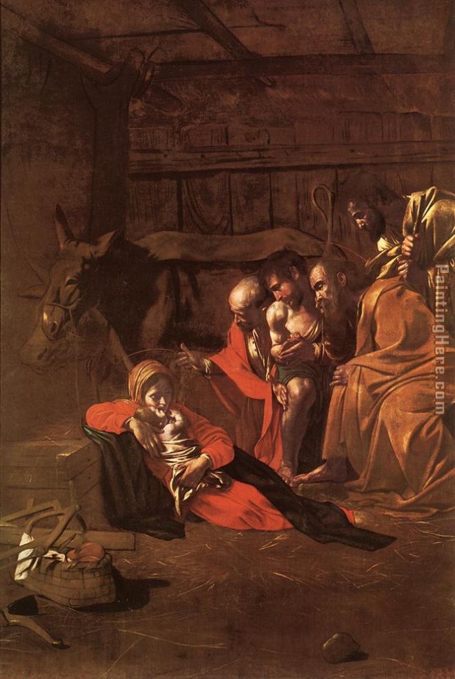 Caravaggio Adoration of the Shepherds